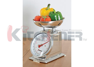 Cyfrowa waga kuchenna ze stali nierdzewnej FDA z okrągłą tacą 20 kg * 50 gram