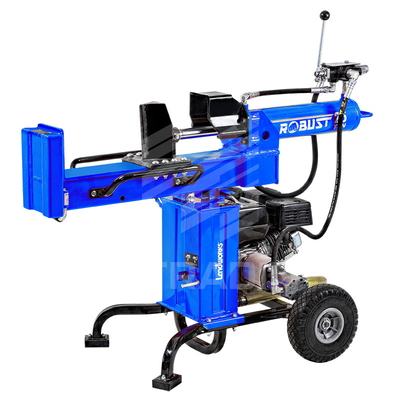 Pozioma / pionowa maszyna do łupania kłód zasilana gazem 25 ton z silnikiem 7HP 209CC