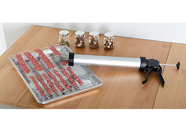 FAD Food Grade Aluminum Jerky Shooter Heavy Duty z okrągłą i płaską dyszą