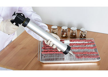 FAD Food Grade Aluminum Jerky Shooter Heavy Duty z okrągłą i płaską dyszą