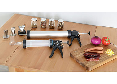 Stal nierdzewna Jerky Shooter z 3 chromowanymi stojakami / 18 &amp;quot;X 13&amp;quot; aluminiową patelnią