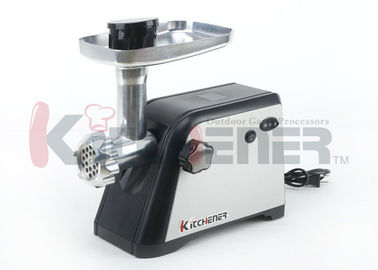 FDA Automatic Meat Grinder Cast Iron With 3.3lbs Per Minute / Stainless Steel Cutting Knife