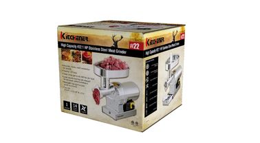 Commercial Grade Meat Grinder Home , Electric Food Grinders With 3 Stuffing Tubes