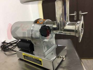 Durable Stainless Steel Electric Meat Grinder Air Cooled Motor w / 3 Sausage Stuffer