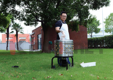 800W 285R/min Turkey Chicken Plucker Machine 20 Inch Barrel Bird Plucking Machine
