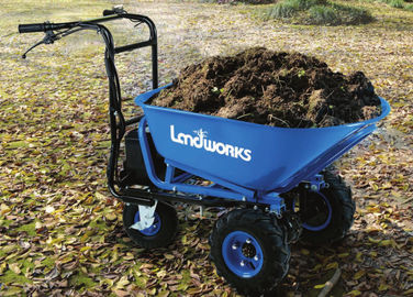 Sprzęt do kształtowania krajobrazu Electric Barrow na placu budowy